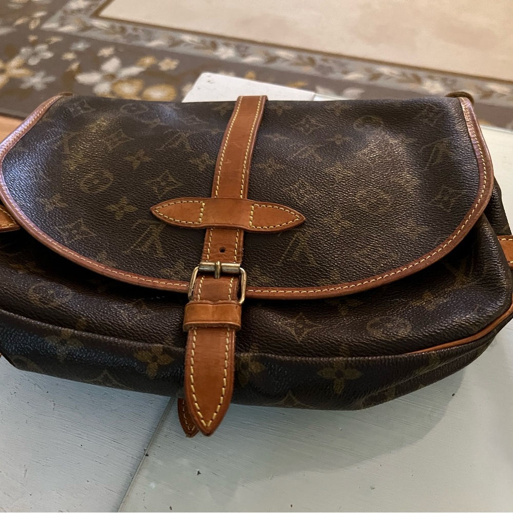 Louis Vuitton monogram series saddle bag